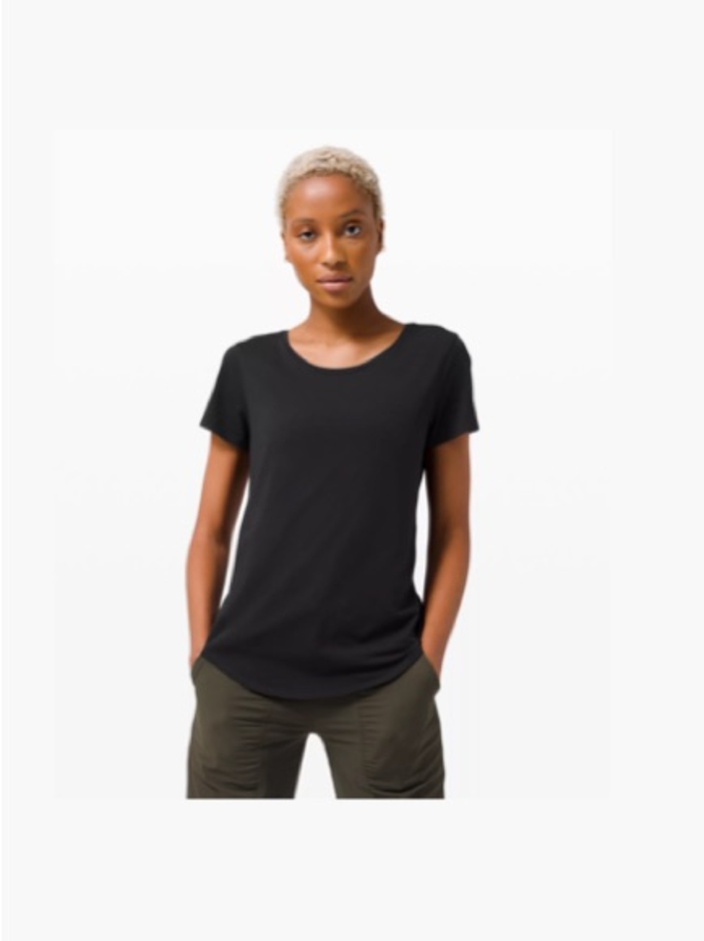lululemon athletica Love Crew Short Sleeve T-Shirt *Lightweight  - Black